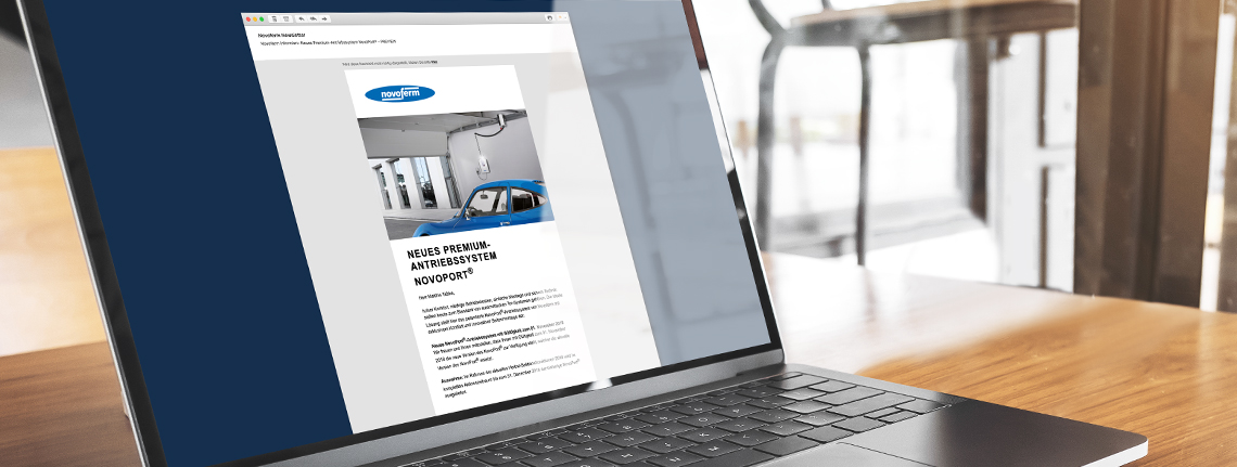 Novoferm Newsletter-Service